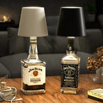 lampe rechargeable led transparente moderne adhésive noir blanc ambiance camping
