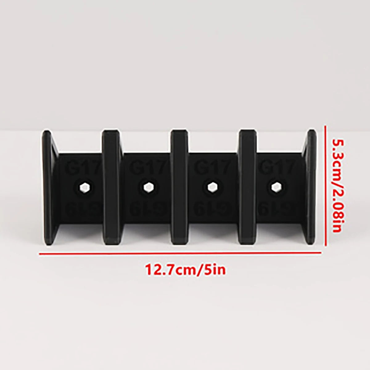 porte chargeur armes glock g17 noir vert clair support rangement militariste utilitaire fonctionnel