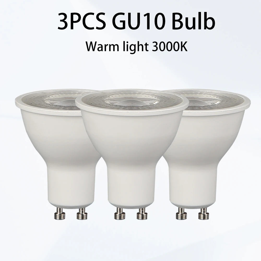 spots modernes gu10 led noir blanc éclairage cuisine 110v 220v
