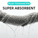 tapis bain antidérapant polyester durable moderne gris clair géométrique absorbant entrée salle bain