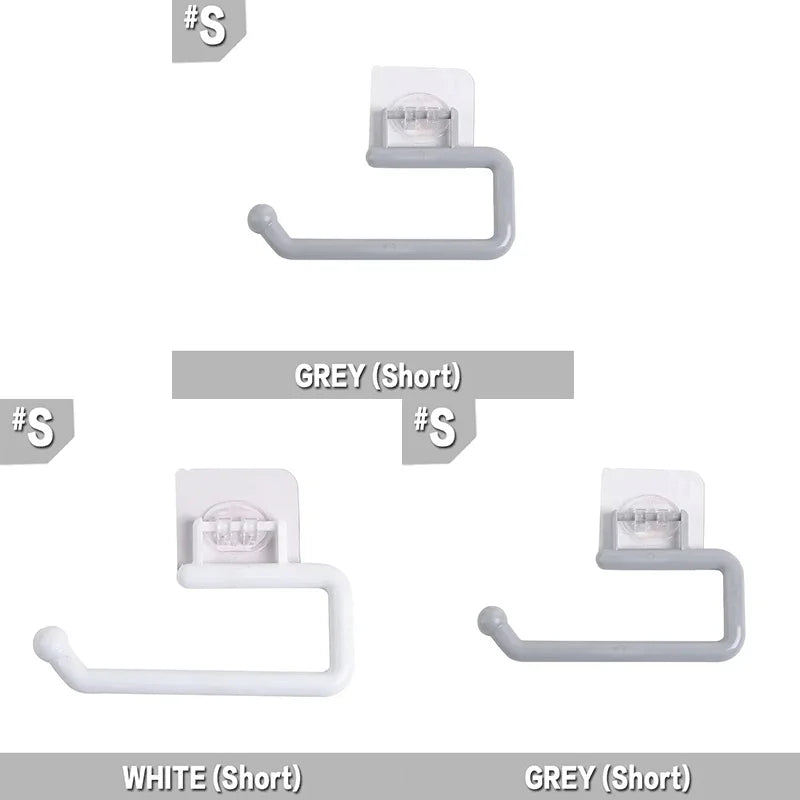 porte serviettes mural blanc motif carottes chats adhésif moderne cuisine salle bain tissue holder