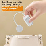 lampe lecture led rechargeable clip portable mode couleur blanc moderne compact usb charge