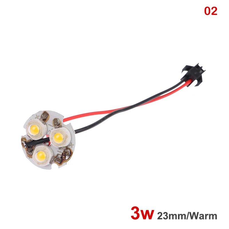 ampoule led blanc noir rouge moderne technologique connecteur vis cable 23mm 28mm haute luminosité