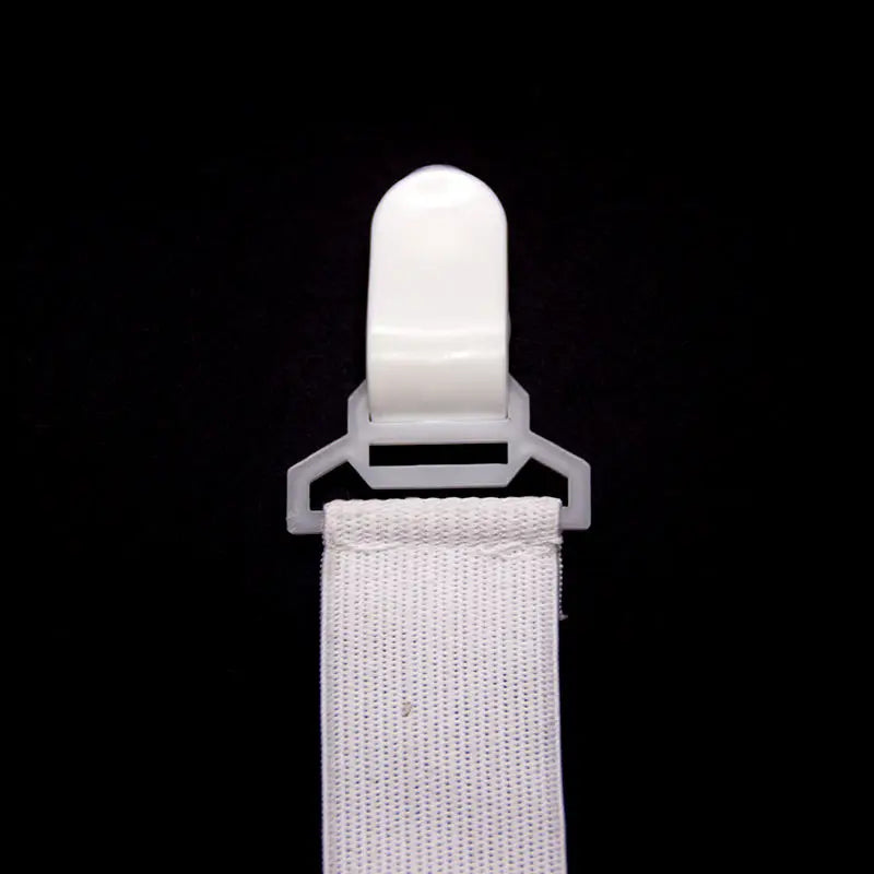 attaches coussin blanc clips simples ruban organisation literie maison élastique fixations chambre housse matelas