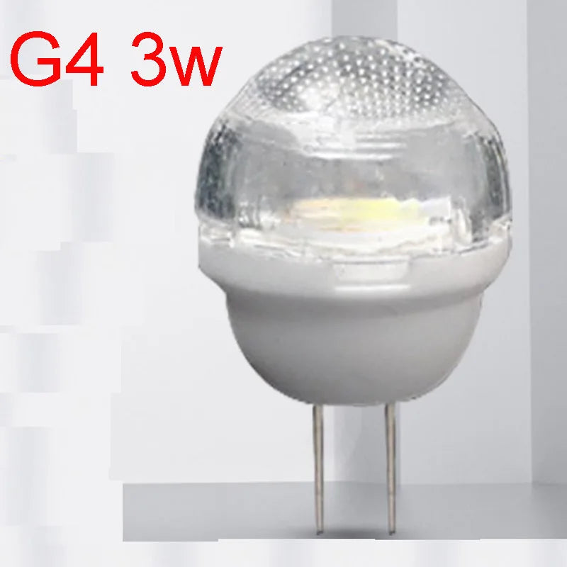 projecteur led ampoule cob 3w blanc naturel transparent moderne 3000k 4000k 6000k