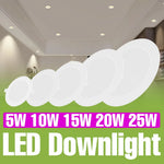 Downlight LED blanc froid 5W 10W 15W 20W 25W spot encastré moderne