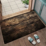 tapis sol antidérapant résistant décoloration texture bois moderne rustique extérieur salon bain 30x50cm 40x60cm