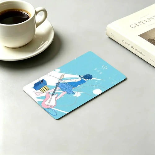 autocollants hd cartes sim personnalisées motifs animés bleu noir blanc étanches réutilisables modernes cadeaux