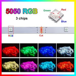 ruban led multicolore moderne adhésif controle application télécommande synchronisation musicale chambre fête