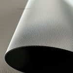 tissu décoratif gris pointillé diamant cristal tissé blanc moderne texturé perforations opaque semiopaque