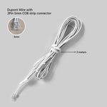 câble extension dupont connecteur cob 24v blanc moderne 2m 5mm 8mm 10mm lisse certification