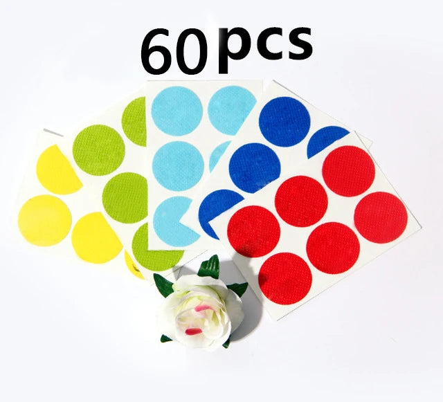 sticker répulsif moustiques autocollant naturel multicolore animaux dessin animé adhésif réutilisable enfants protection maison