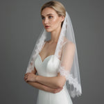 voile mariée blanc dentelle fine classique mariage prom anniversaire romantique femme adultère