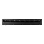 projecteur led scène dmx noir moderne boutons contrôle affichage numérique 96w 90v240v