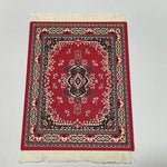 tapis souris motif fleurs persan classique caoutchouc antidérapant informatique bleu