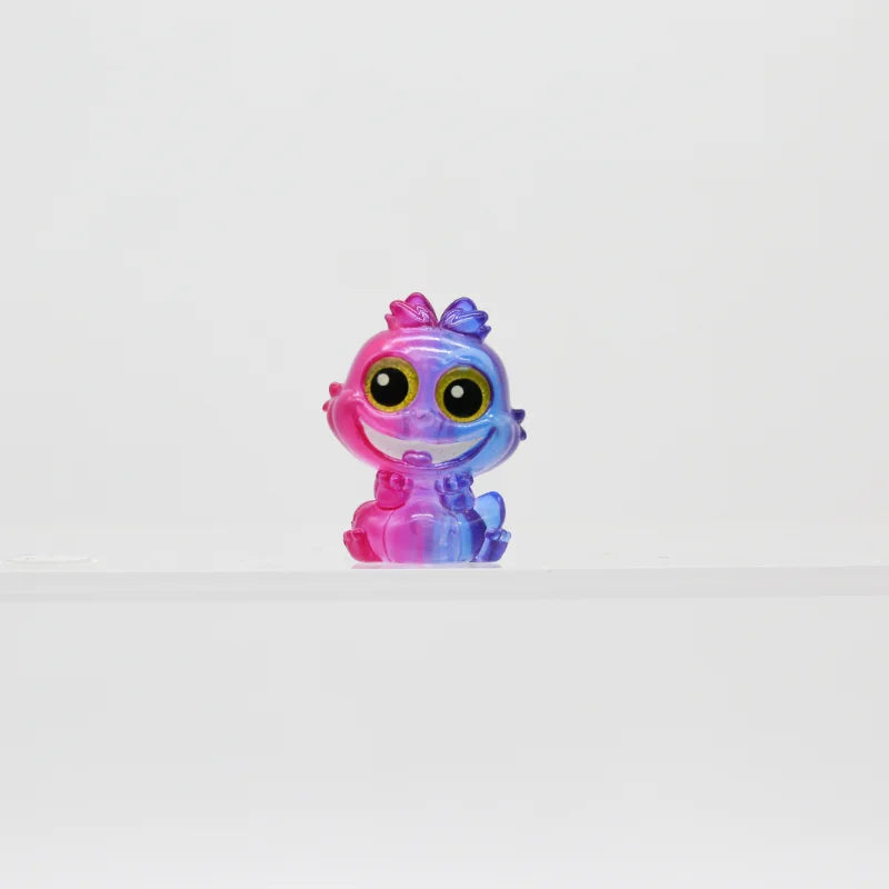 figurines animales transparentes couleur cartoon collectionnable occasionnellement défauts variées dimensions echangibles