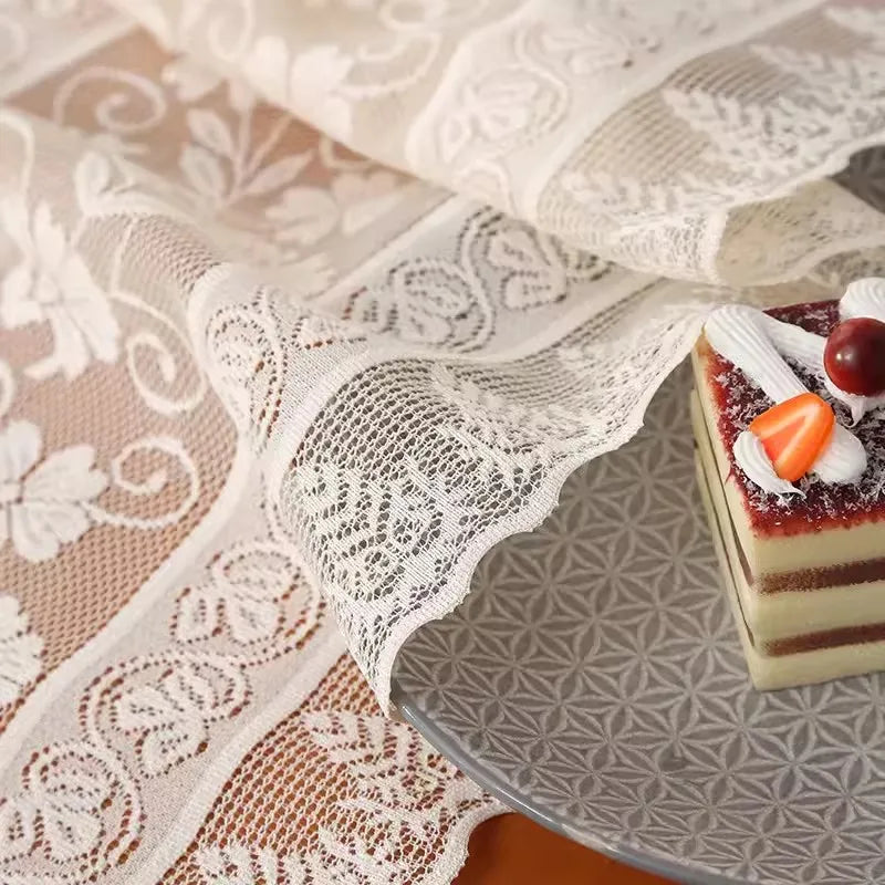 serviette table broderie florale blanc classique opacité table manger halloween noël action grâces