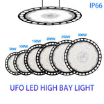 lumière led ufo high bay industrielle moderne 200w 82000lm étanche noire 220v