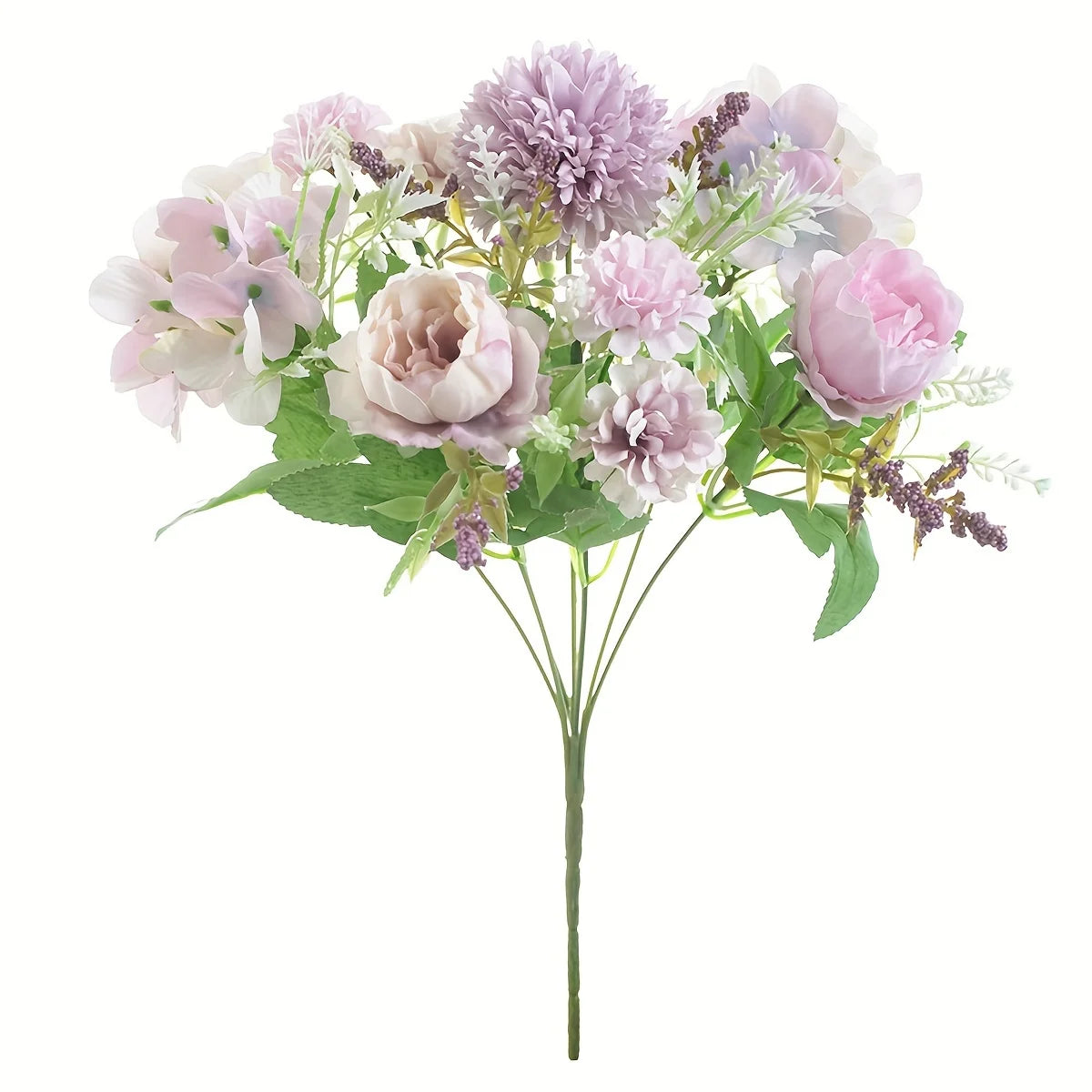 décoration intérieure bouquet fleurs artificielles pivoine hortensia modernes mariage anniversaire baby shower