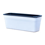 jardinière moderne arrosage intégré indicateur eau poignées aération racines amovible blanc noir