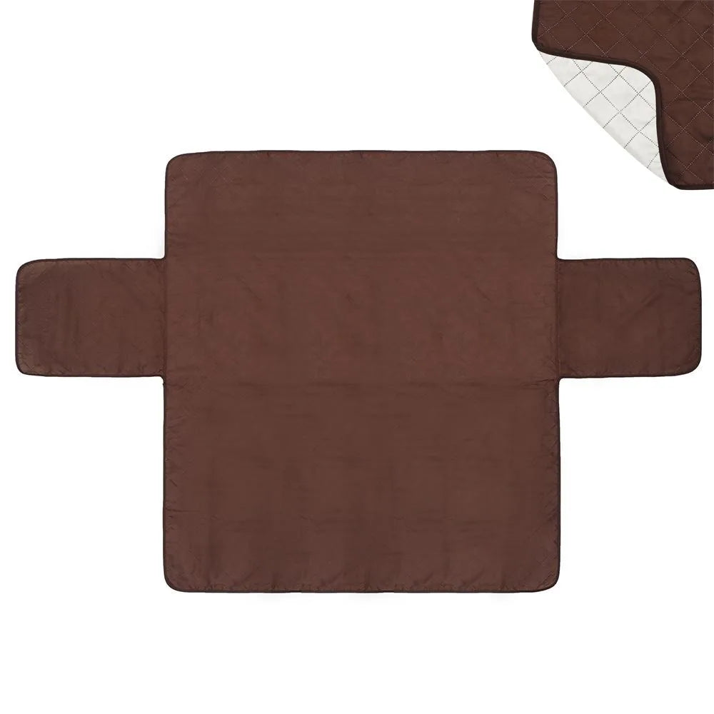 protège siège canapé gris moderne quilté polyestère doux protection sièges canapé