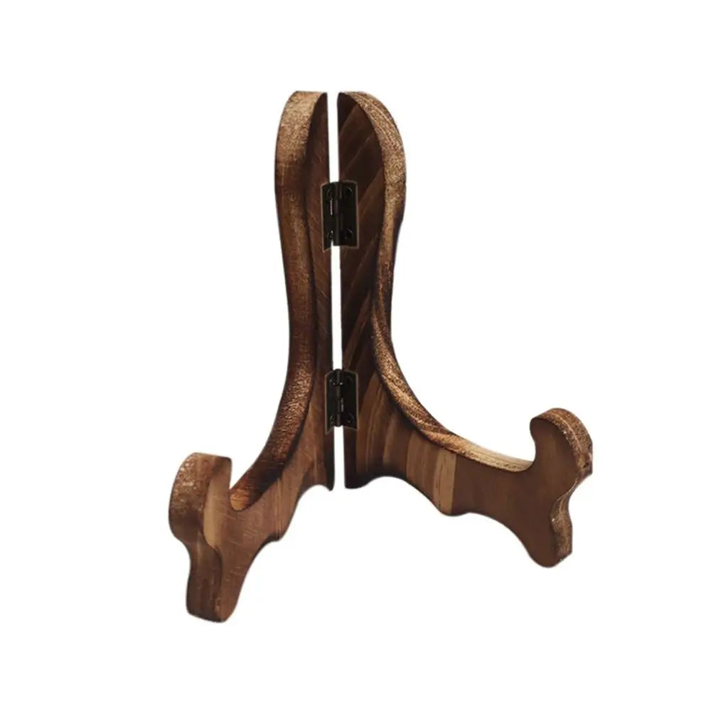 support gâteau rond bois naturel moderne visibles marron foncé minimaliste thé blanc expositoriaux
