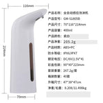 distributeur savon automatique blanc texture bois moderne fenêtre transparente sensoriel infrarouge
