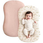 housse bébé coton douce floral moderne rose clair coussin tendre ans respirant