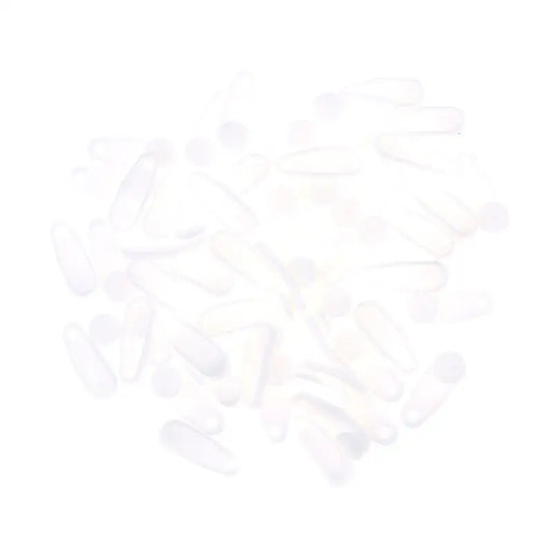 clips fixation blancs durables rideaux modernes plastique lisses chambre coucher