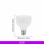 ampoule led 20w 30w 40w 50w 60w cold white e27 moderne opacité