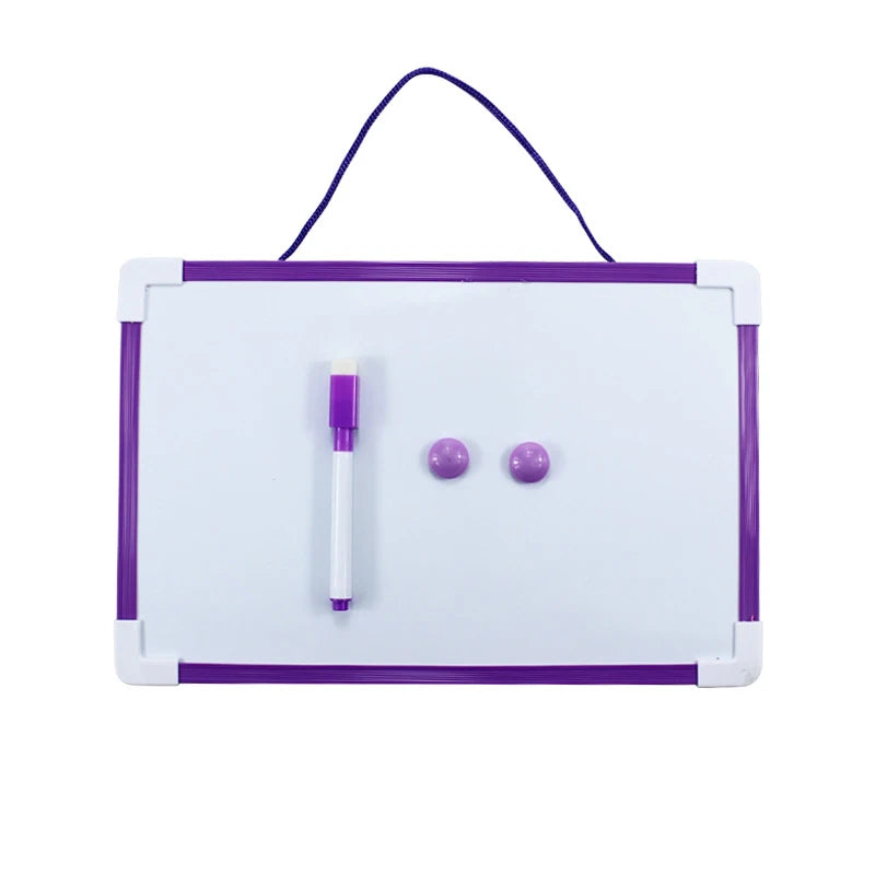 tableau blanc magnétique multicolore aimants marquer rectangulaire moderne praticité cordelette