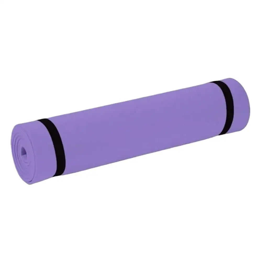 tapis yoga violet rose bleu sangles antidérapant contemporain minimaliste fitness yoga pilates