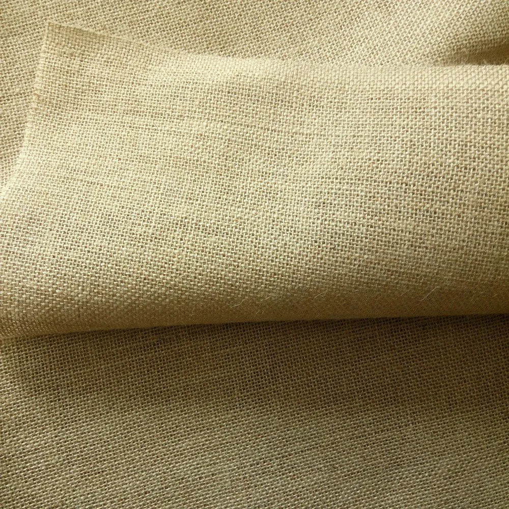 toile jute naturelle 160cm rustique opaque séchage rapide tissage texture projet bricolage maison decoration