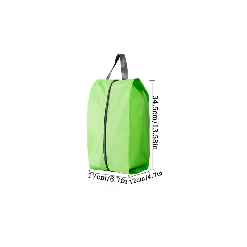 sacs chaussures pliables imperméables multi usages réutilisables modernes portables étanches zippées stockage organisation voyage
