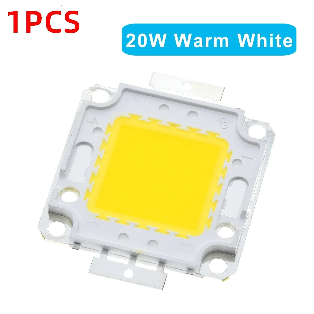 ampoule led 10w 20w 30w 50w 100w blanc chaud blanc carré moderne clips fixations