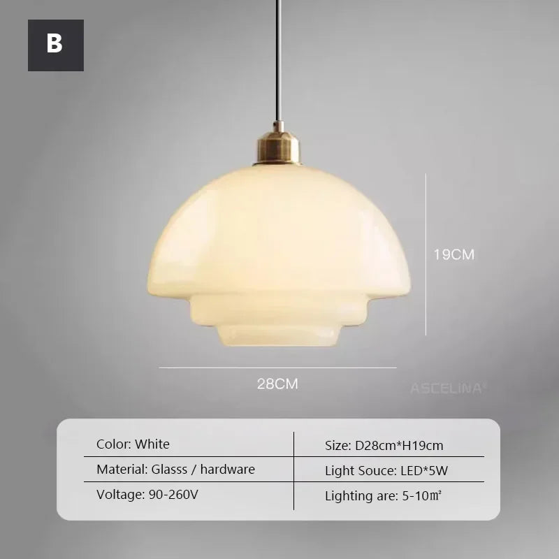 suspension lumineuse moderne blanche dorée pierre verre translucide câble 150cm ampoule E27