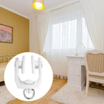 clips rideau blancs ronds lisses modernes tissus eyelets pack 30pcs 60pcs