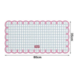 tapis moderne carreaux beige rose bleu adhésif 30x60cm 35x80cm opaquet décors
