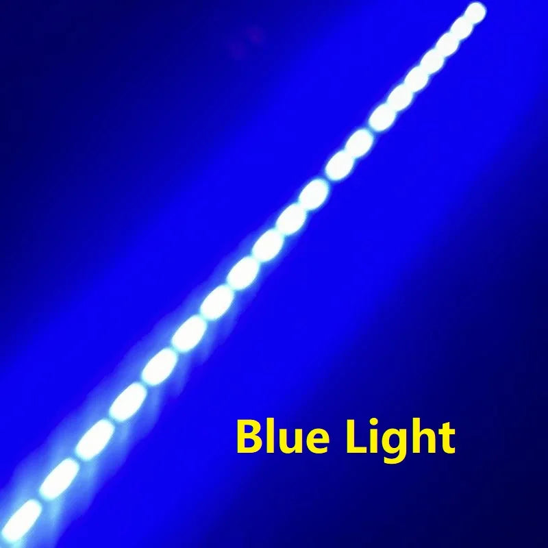 ruban led blanc moderne réutilisable connecteur unique fixations invisibles 80mm