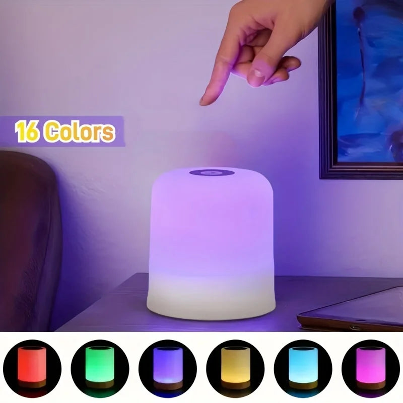 lampe led tactile usb blanc ombre douce moderne flux lumineux 60 249 veilleuse rond