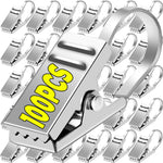 clips rideau acier inoxydable moderne 100 pieces 10 pieces 20 pieces 30 pieces 50