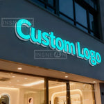 lettre lumineuse personnalisée 3d relief enseigne magasin extérieur intérieur blanc chaud