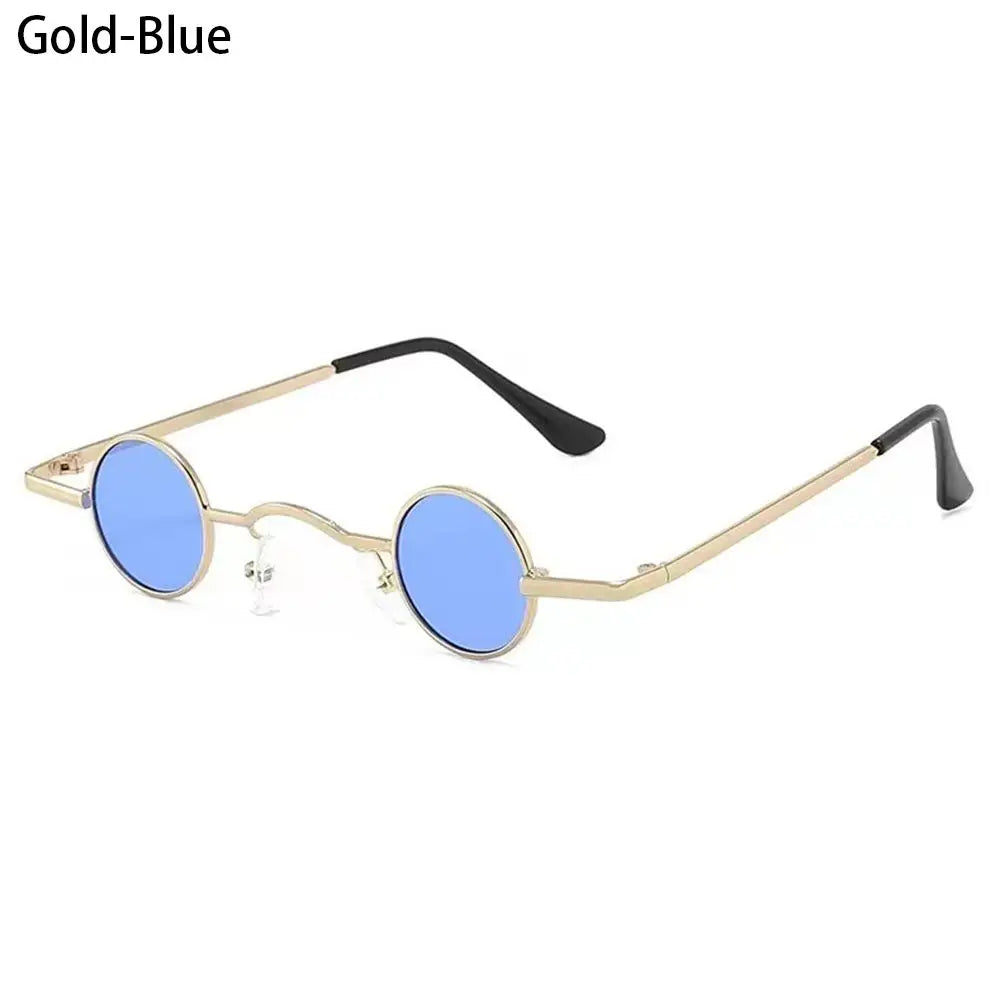 lunettes soleil unisexe rondes vintage or noir gris transparentes classiques punk anti reflet uv