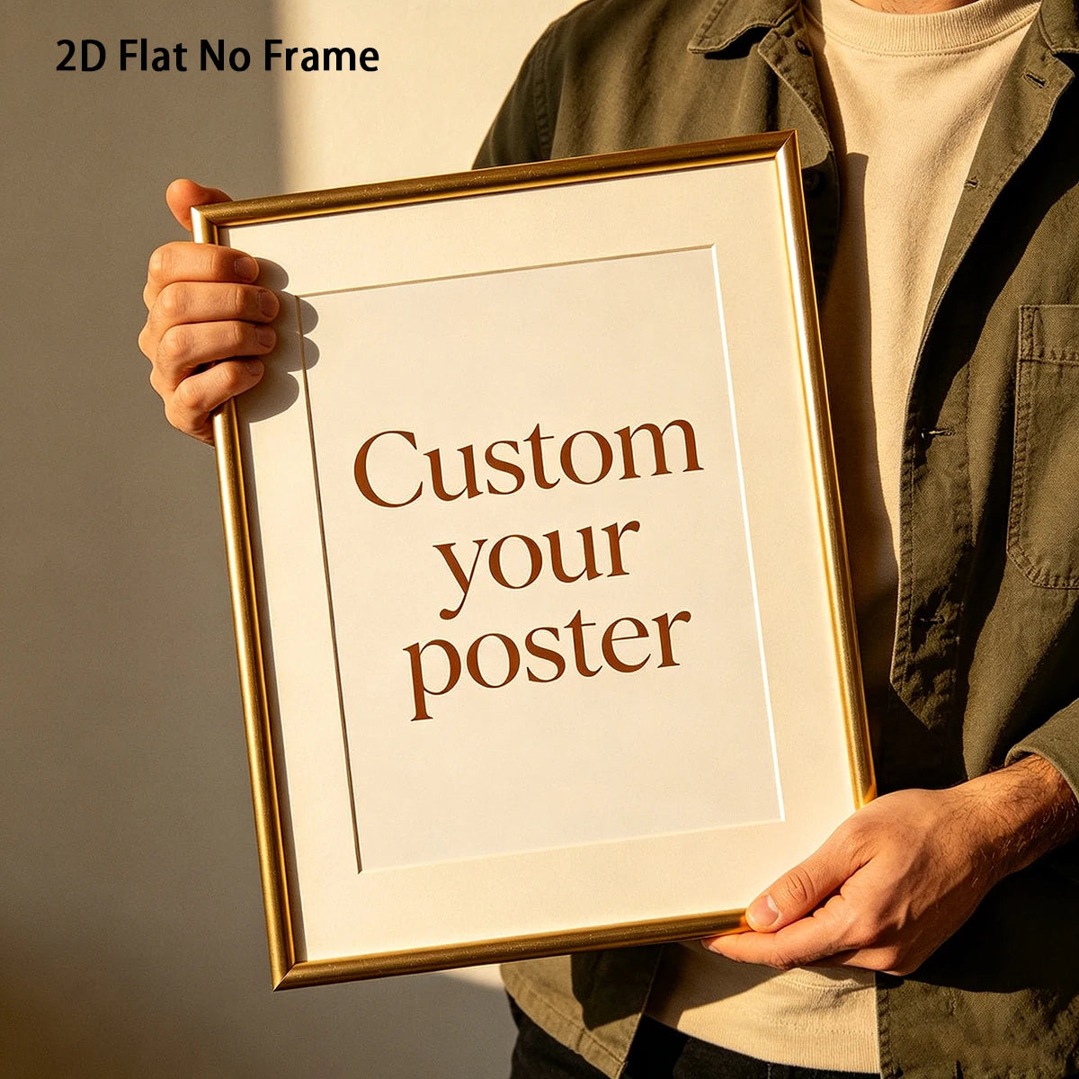 affiche personnalisée photo animal portrait toile cadre moderne décoration murale salon minimaliste