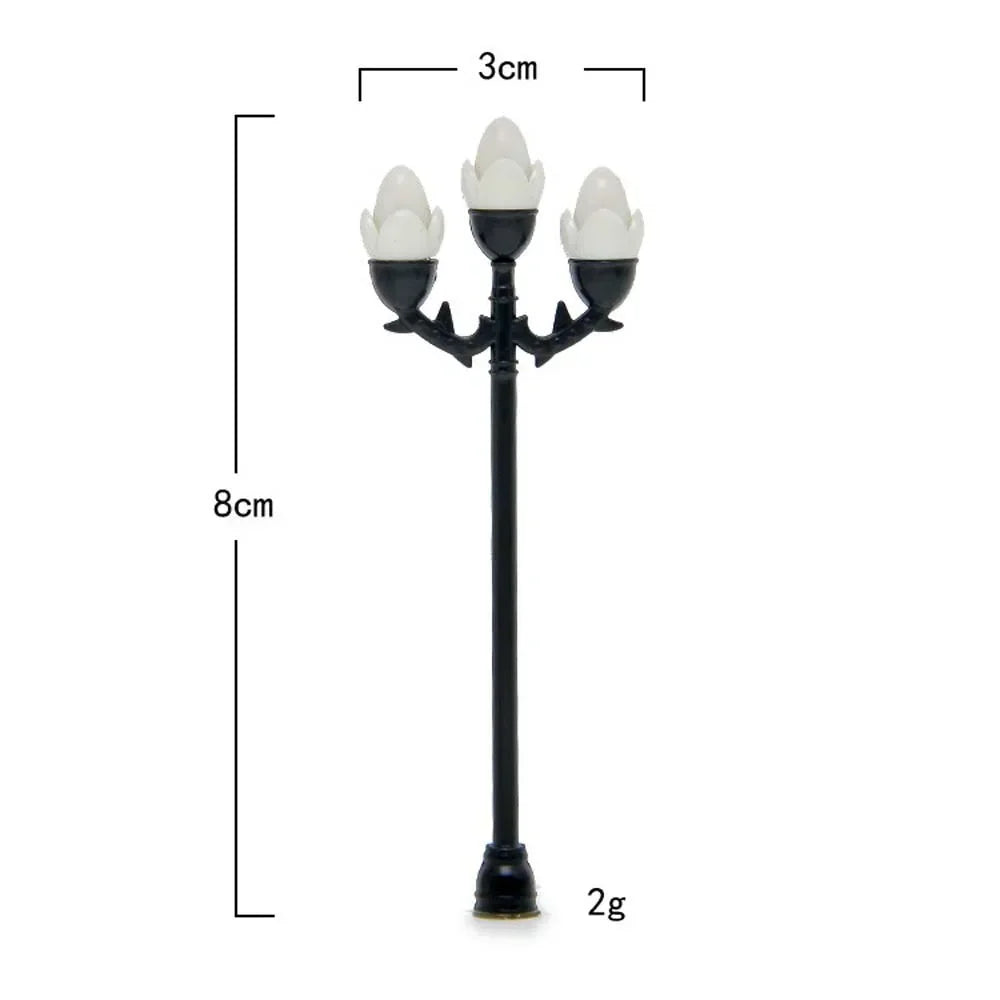 lampe miniature artificielle noire décoration maison bricolage artisanal classique moderne chambre