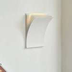 applique murale moderne forme livre blanc minimaliste éclairage chambre coucher led 10m²