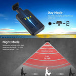 lampe solaire led noir moderne ip65 étanche induction corpo