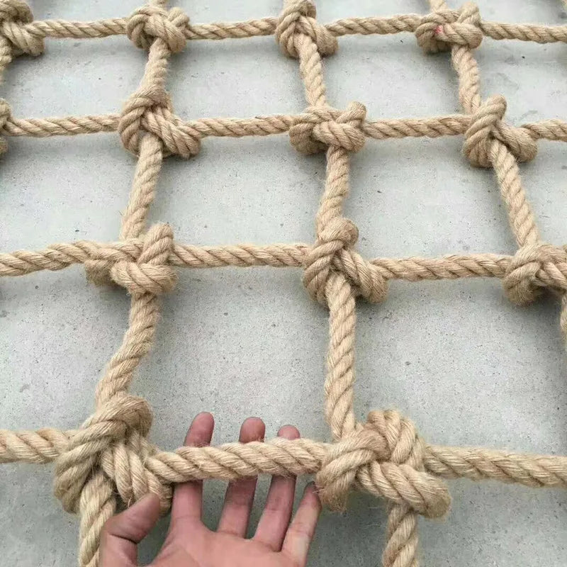 corde tressée chanvre haute ténacité 5m 10m 15m 12mm 14mm 16mm 20mm rustique naturel