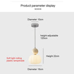 lampe suspendue moderne pendentif chrome blanc led minimaliste chambre salle manger