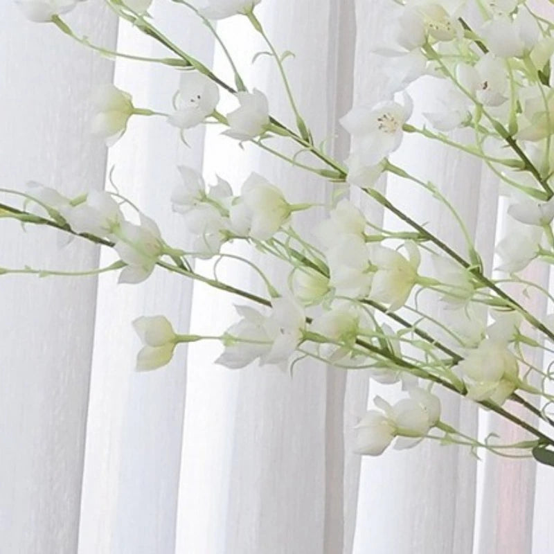 bouquet artificiel rose blanc décoration intérieure moderne minimaliste 97cm feuilles fleurs